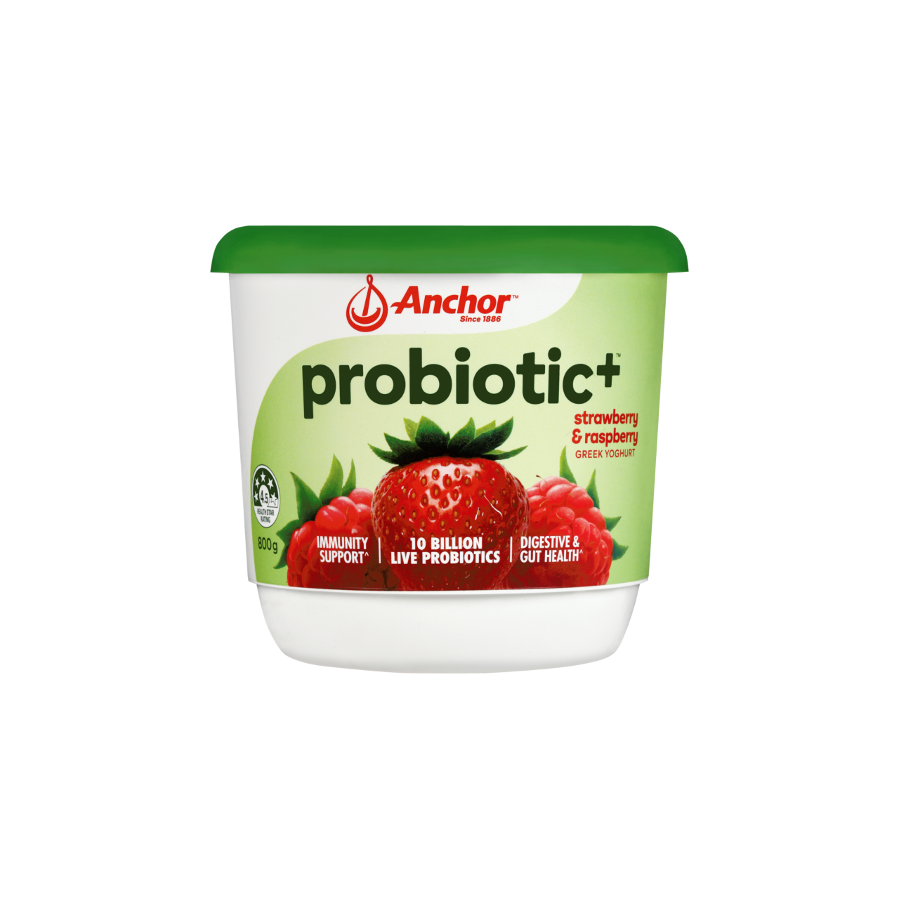 Anchor Probiotic+ Strawberry & Raspberry 450g